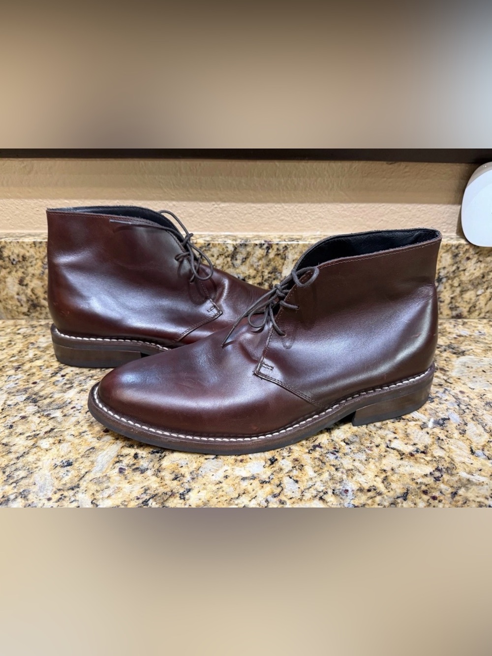 Thursday Boot Company Men's Scout Chukka Size 9.5 Brown Leather